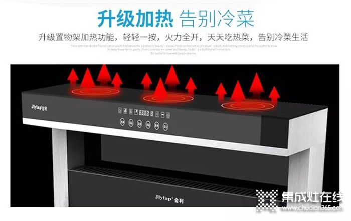 金利集成灶解決油煙難題，打造無(wú)煙健康廚房環(huán)境