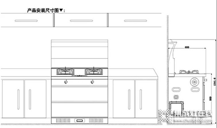 開放式廚房必須裝歐諾尼集成灶，實力強(qiáng)大 無需理由！