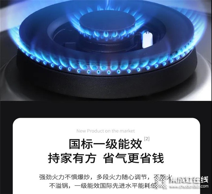 省水省電省燃?xì)獾募迅杓稍睿锍担? /></div>
<div></div>
<div>佳歌集成灶集成的灶具摒棄鐵、鋁制爐頭，采用最高品質(zhì)的純銅分火器，優(yōu)化氣道，燃?xì)夤┙o更均勻高效，火力突破性達(dá)到5.0kW，并且能效等級(jí)為一級(jí)能效。不但爆炒給力炒菜更香，完成一桌菜的速度也更快。</div>
<div></div>
<div>實(shí)驗(yàn)證明，同樣煮沸1000ml水，佳歌集成灶一級(jí)能效5.0kW火力相比二級(jí)能效4.0kW火力集成灶，煮沸時(shí)間縮短了約1/4。</div>
<div></div>
<div style=