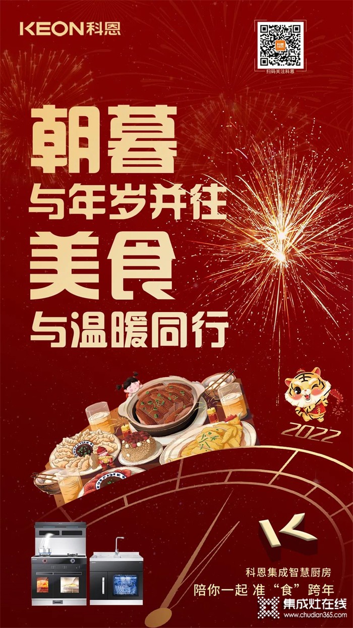 跨年狂歡夜，有你更溫暖！科恩與你一起跨越2021，喜迎2022！