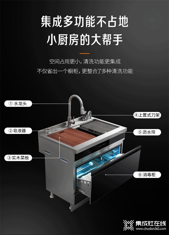 新一代廚房洗切綜合體 | 奧普集成水槽X8重磅上市！