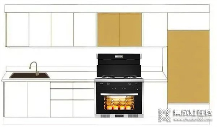 節(jié)省80%廚電，萊普蒸烤消一體集成灶到底有多省空間？