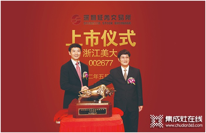 美大集成灶A(yù)股上市10周年，行業(yè)領(lǐng)導(dǎo)者筑夢(mèng)前行成就輝煌