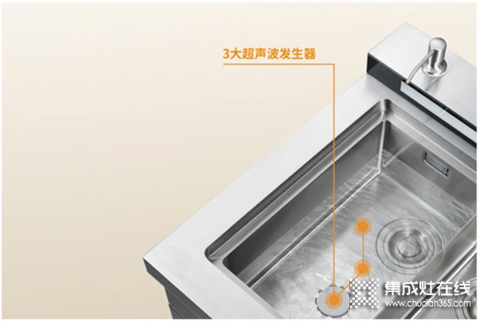 廚房裝修必備神器，金帝S900C2超聲波集成水槽