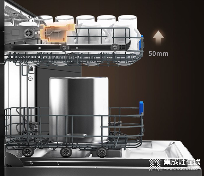 把高鍋放進(jìn)洗碗機(jī)，需要幾步？藍(lán)炬星高端集成灶來(lái)回答你~