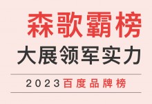 大展領軍實力！森歌榮登太平洋家居品牌榜